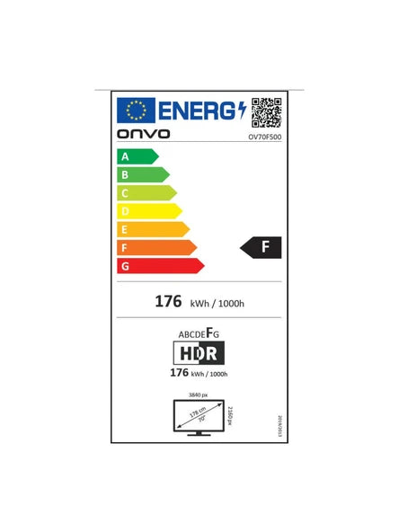 OV70F500 4K Ultra HD 70" 178 Ekran Uydu Alıcılı webOS Smart LED TV